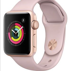 pink apple watch series 3
